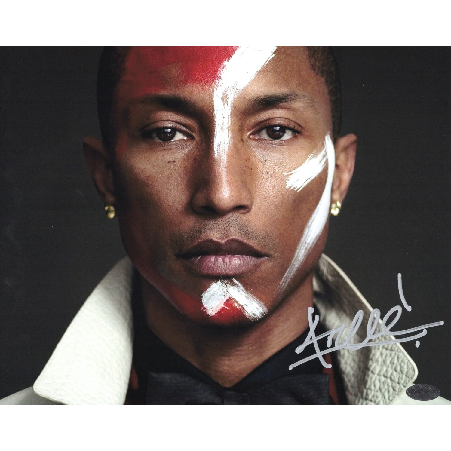 Pharrell Williams ファレル・ウィリアムス 直筆サイン入り写真認証付